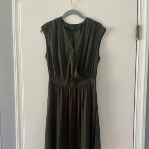 New! Banana Republic Olive Green Midi